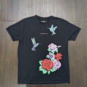 YoungLA | Men's Zen Floral Hummingbird T-Shirt